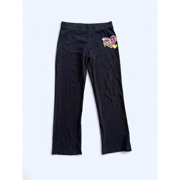 Pants - 💗 Y2K heart graphic low rise lounge pants Size: Medium